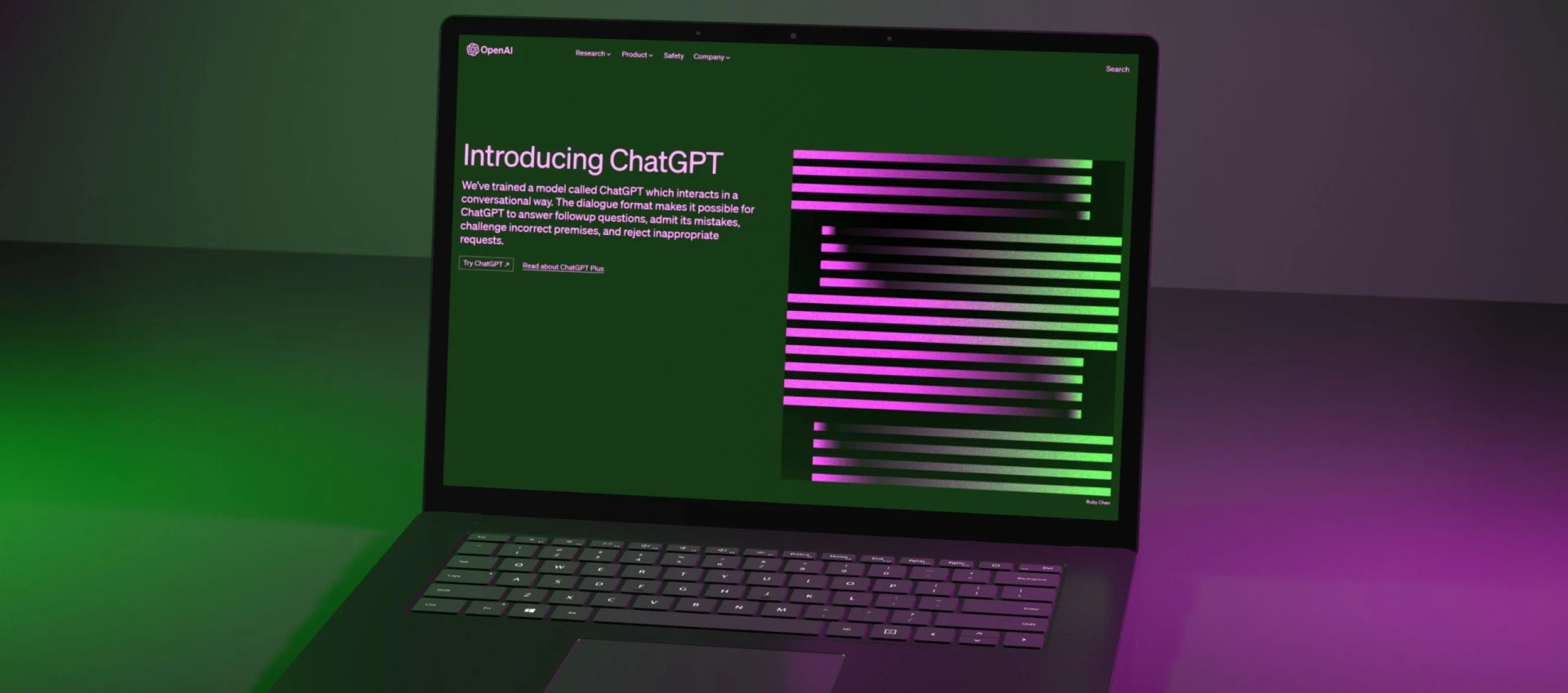 chatgpt laptop UN072