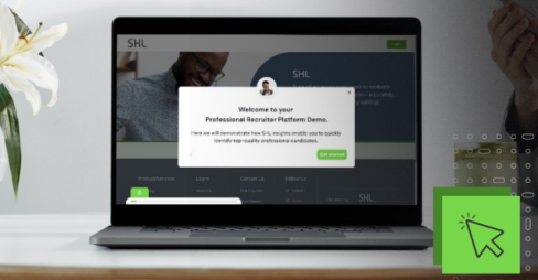 shl professional hiring recruiter experience guided tour