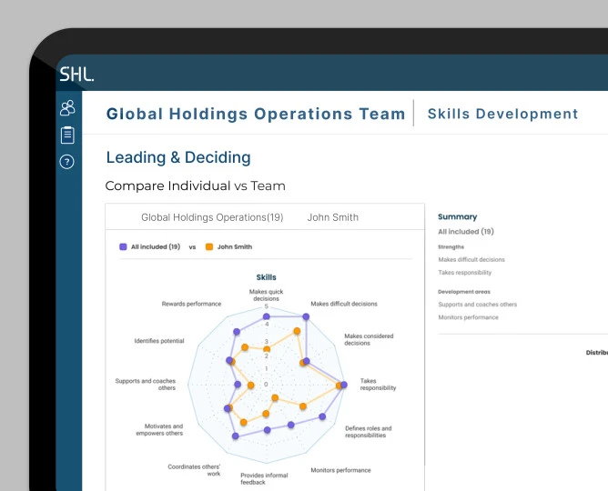 skills development insights platform demo