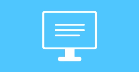 blue icon computer skills